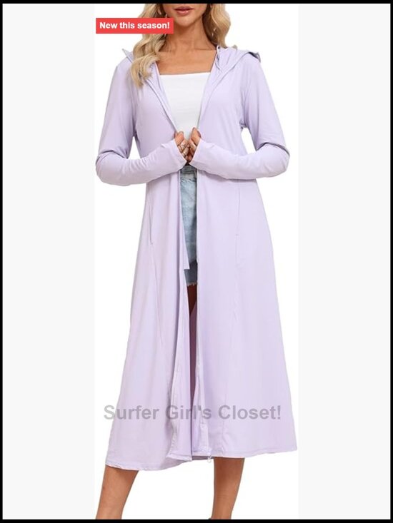 Other - UPF 50+ Long Sleeve Swimsuit Cover Up Full Zip UV Dress